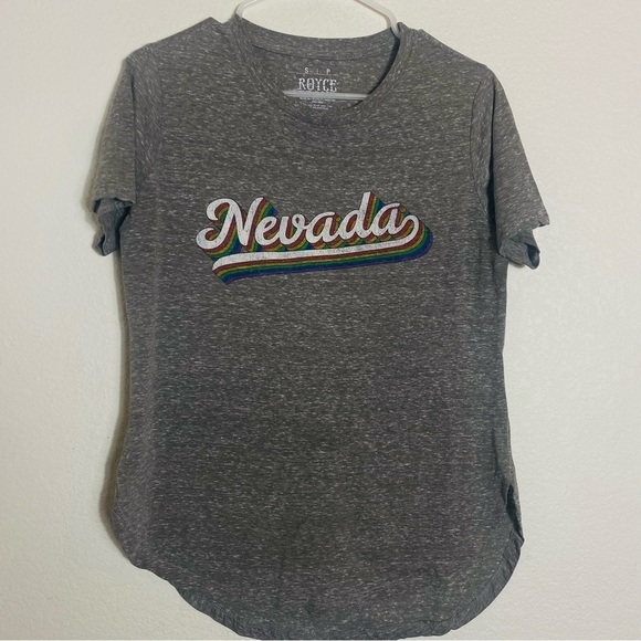 Royce Brand "Nevada" Women's Gray Tee Size:S - Picture 1 of 5